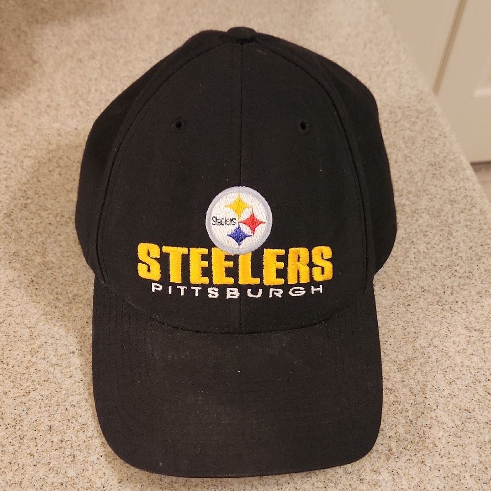 NFL Pittsburgh Steelers Black Cap Hat